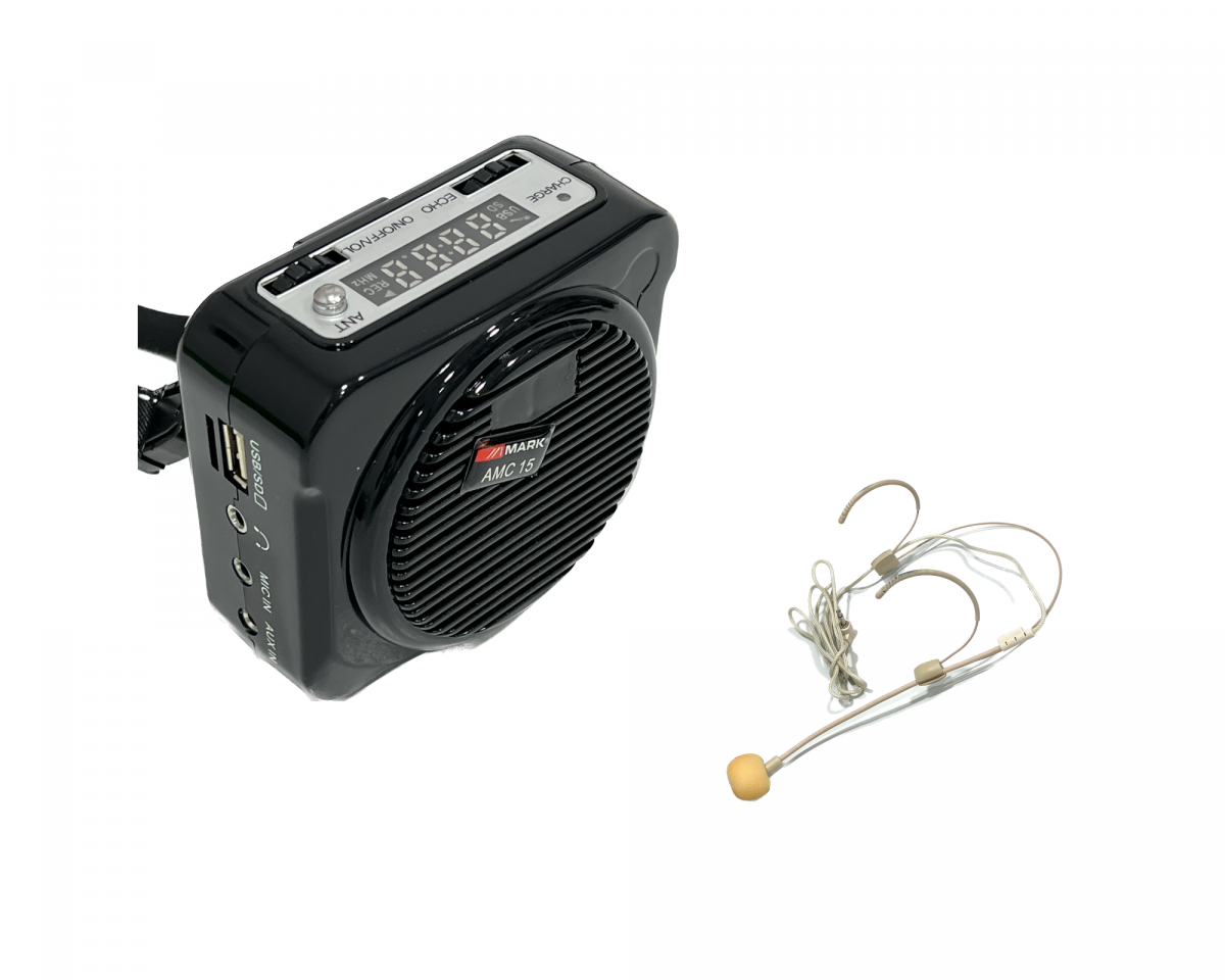 Amplificador de voz portátil con micrófono Mark